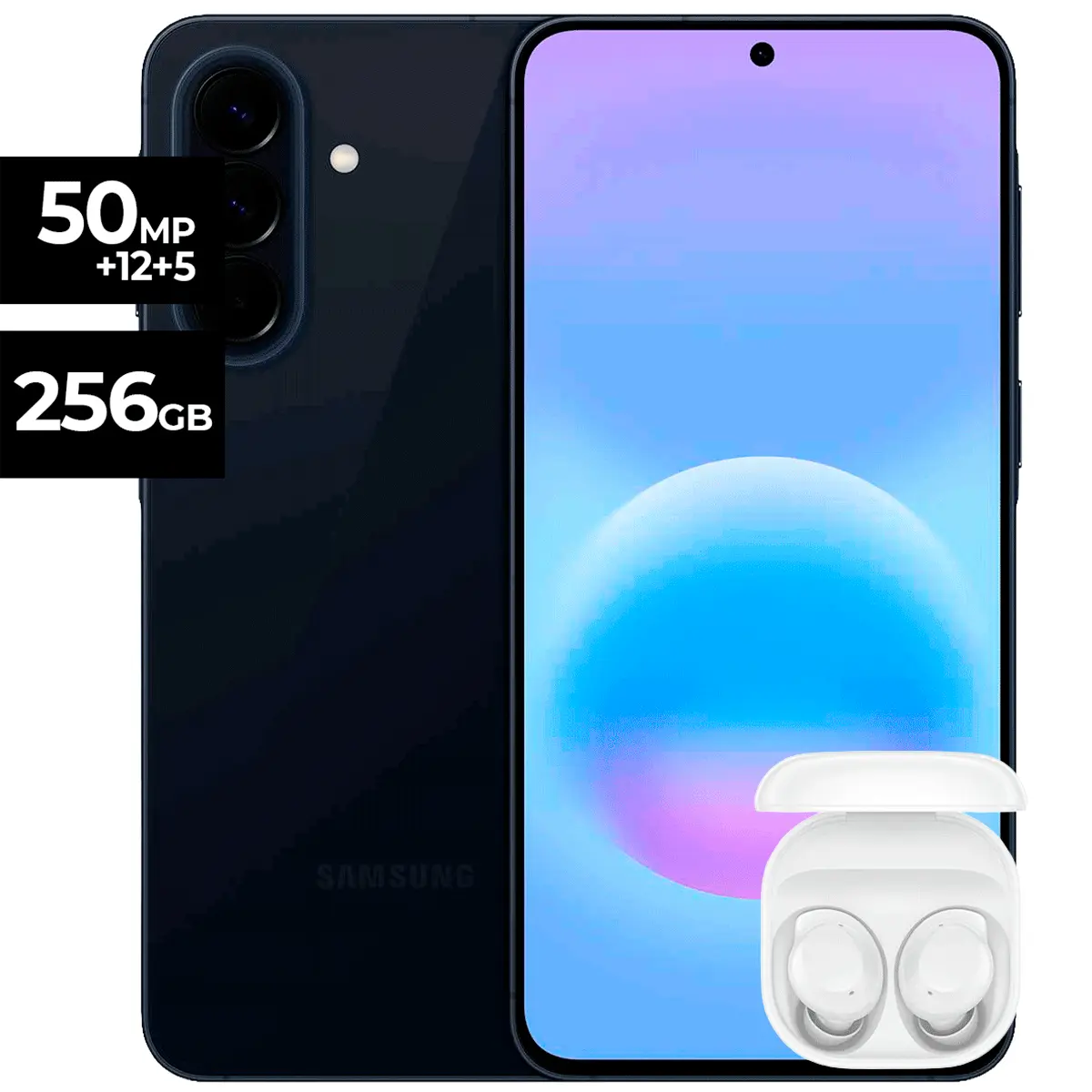 Celular 5G Samsung Galaxy A57 Azul Oscuro 8GB RAM 256GB + Buds Core | Combo