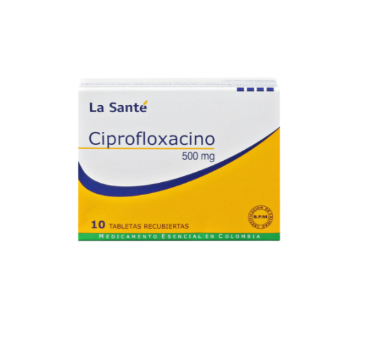 CIPROFLOXACINA LA SANTE TABLETAS 500MG
