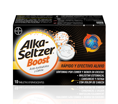 ALKA SELTZER EXTREME BOOST TABLETAS EFERVESCENTES VIA ORAL
