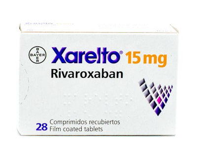Xarelto 15 mg caja 28 comprimidos