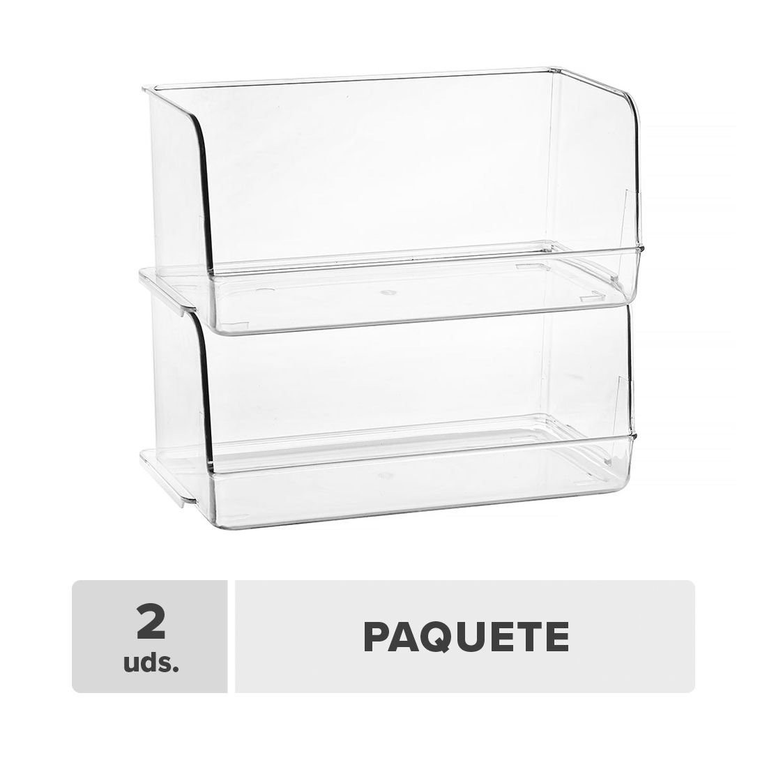 Organizador pet 24x12.2x10.5cm 2unds