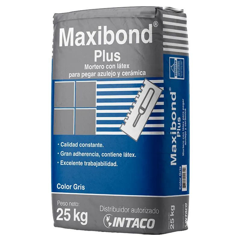 Mortero adhesivo plus Maxibond 25 kg