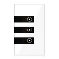Apagador Triple Wi Fi Blanco Negro Sonoff