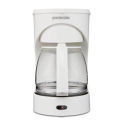 Cafetera Proctor Silex 43501PS de 12 Tazas color Blanco