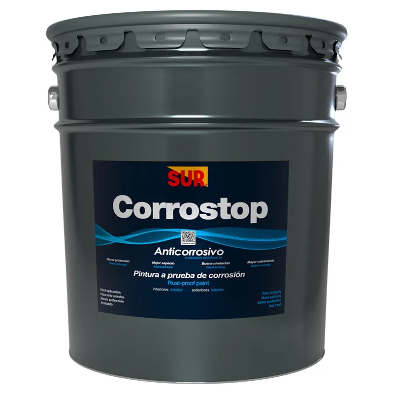 Anticorrosivo aceite Corrostop rojo teja 5 gal SUR
