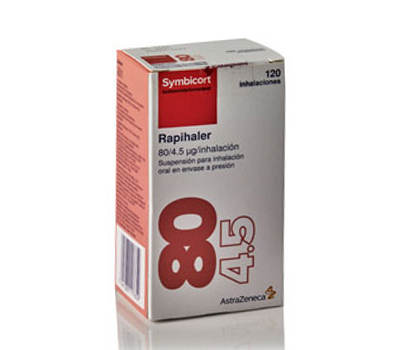 SYMBICORT RAPIHALER 80/4.5 120 DOSIS