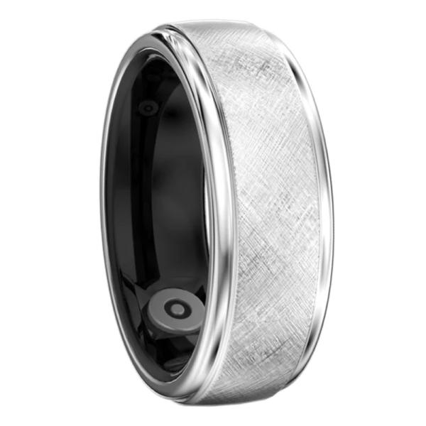 Anillo inteligente hifuture future ring 2 Bluetooth 5.3 waterproof talla 12 (68MM) titanio