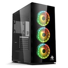 CASE GAMING EAGLE WARRIOR H467 CON ABERTURA LATERAL CG03YHRA001C USB 2.0 X 2+ HD AUDIO + 3FAN ARGB