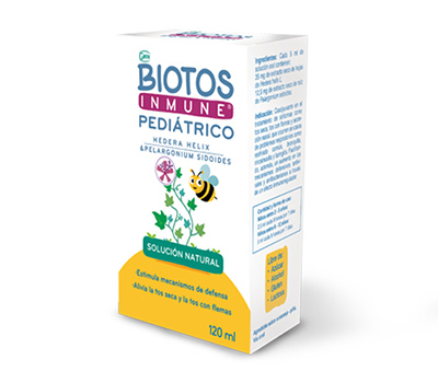 BIOTOS INMUNE SOLUCION PEDIATRICO 120 ml