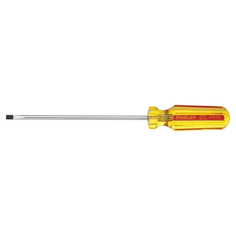 Desarmador plano 3/16" x 6" de largo