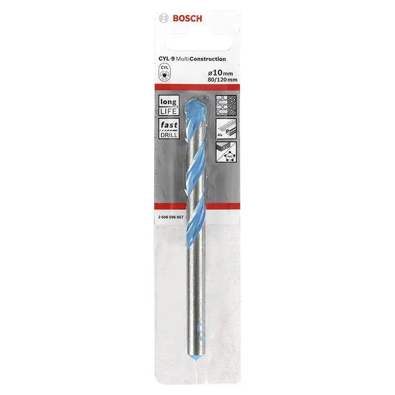 Broca multiconstrucción 3/8" x 6" bosch