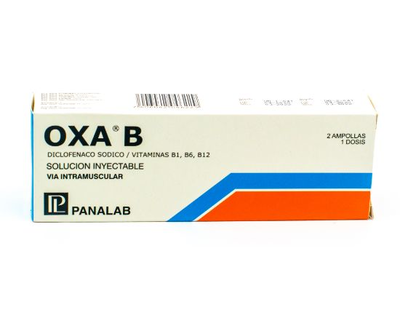 Oxa B solucion inyectable 2 ampollas