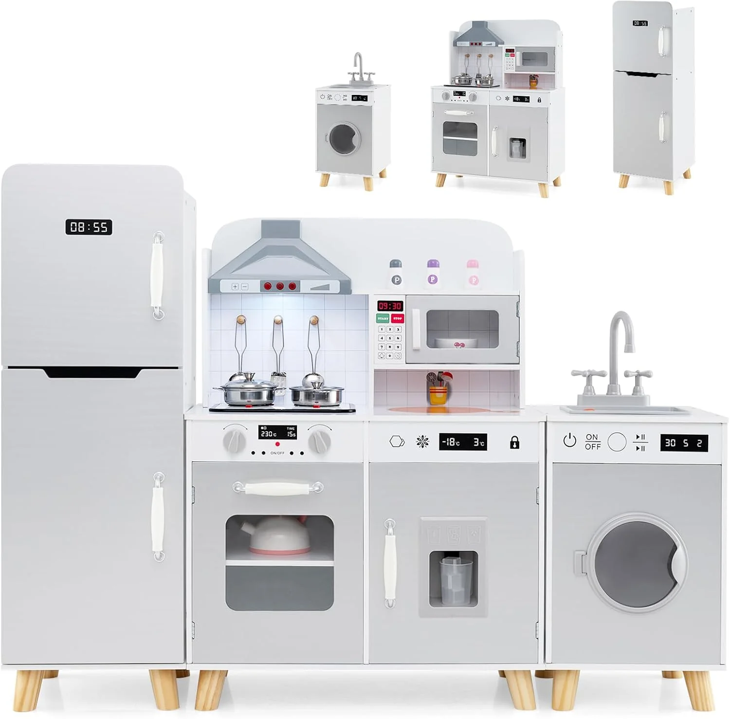 Cocina de madera Ctai3-3