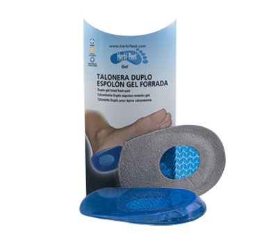 TALONERA DUPLO ESPOLON GEL S
