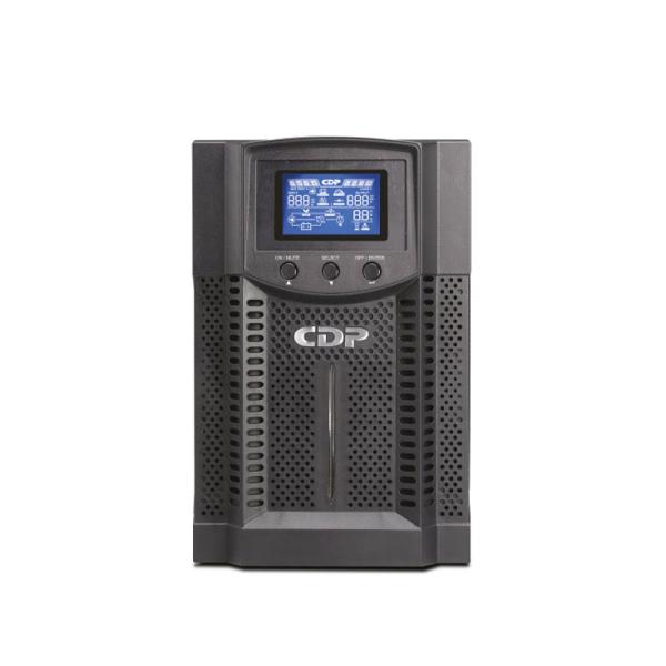 UPS CDP UPO11-1 1000VA 900W UPS Online Doble Conversion Torre LCD – Negro