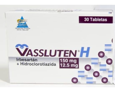 Vassluten H 150 mg/12.5 mg 30 tabletas