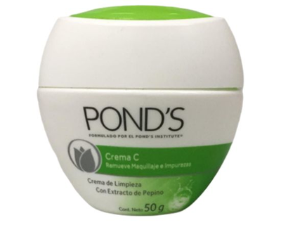 Ponds, Crema C, con Estracto de Pepino, 50grs