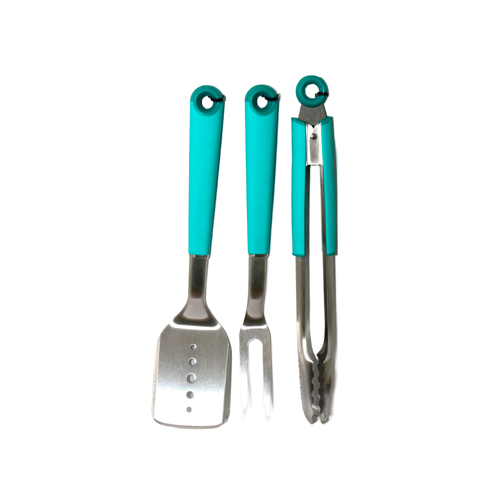 Utensilio para barbacoa bs40891 3 piezas