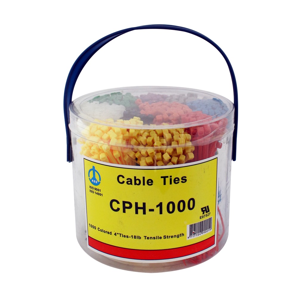 Amarra plastica 4 pulg set de 1000 pzas