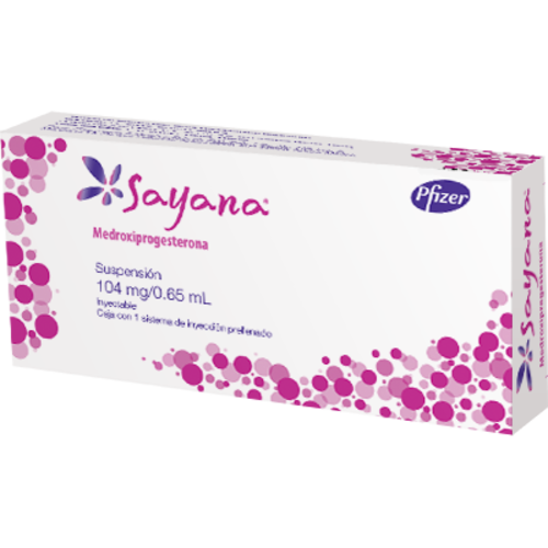 SAYANA 104 MG/0.65ML X1 JER.