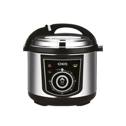Olla CHIQ De Presión Eléctrica, 6 Litros, Color Acero Inoxidabl