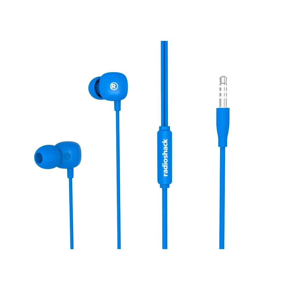 Audífonos RadioShack Thin Stereo In Ear Azul