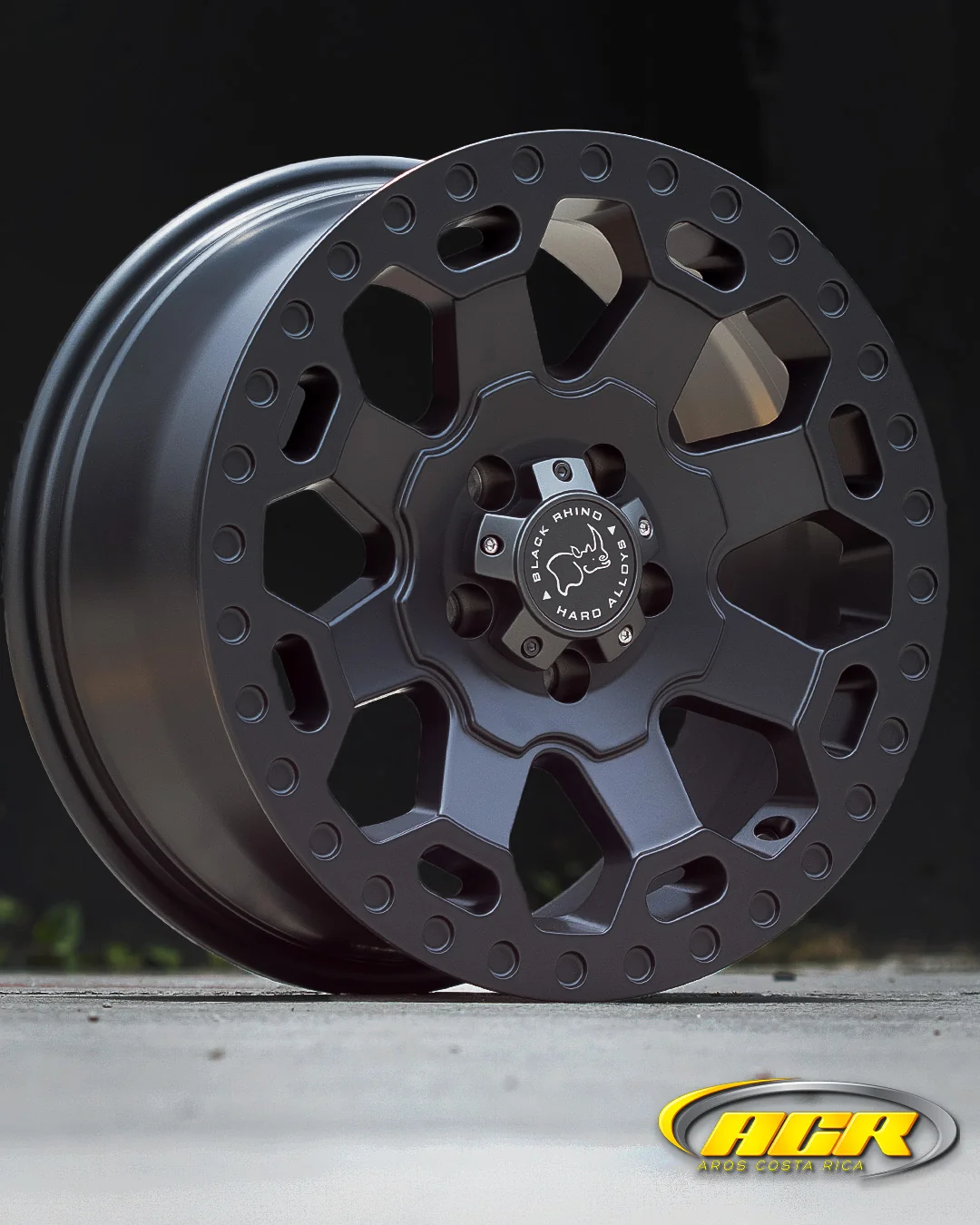 AOD7BMW5H-4 BLACK RHINO WARLORD 17X8 5X120 ET35 CB76