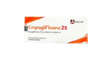 Empagliflozina Adiuvo 25mg 20 tabletas recubiertas