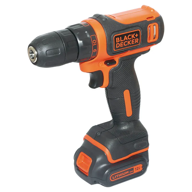 Taladro y atornillador inalámbrico 3/8" 12 V Black+Decker