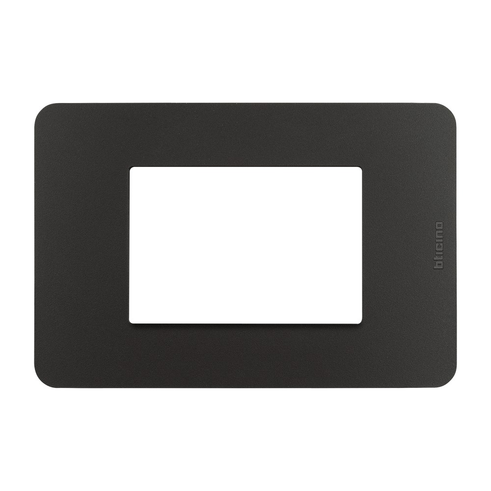 Placa triple negra