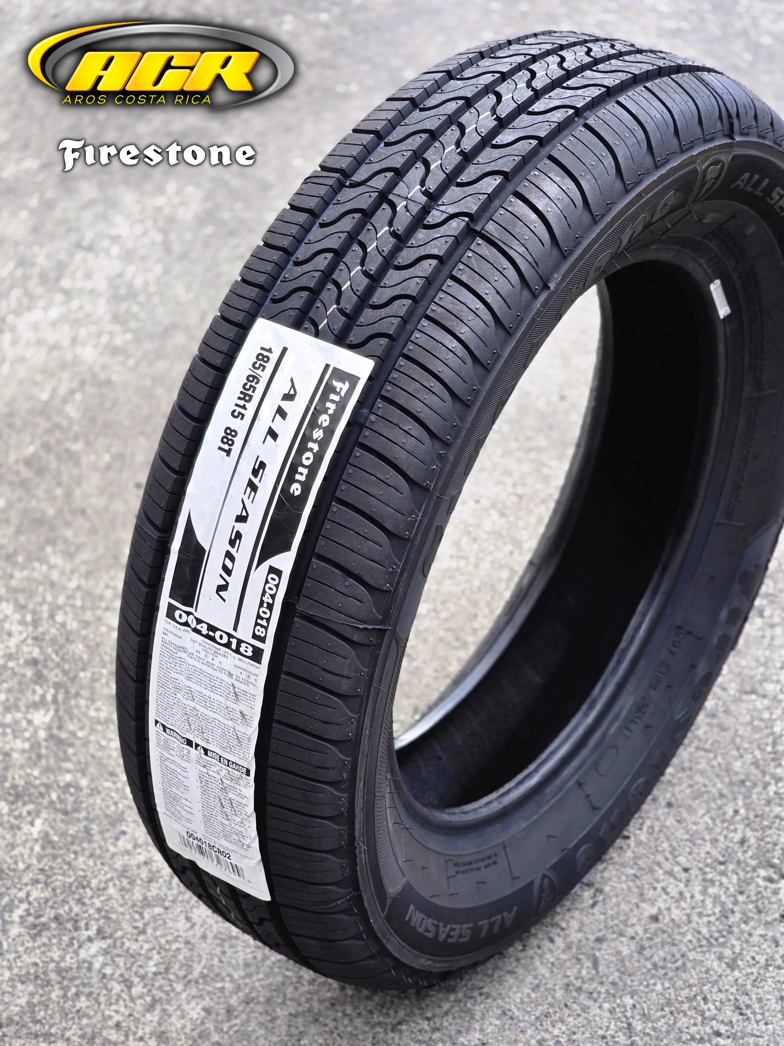 185/65R15 Firestone All Season