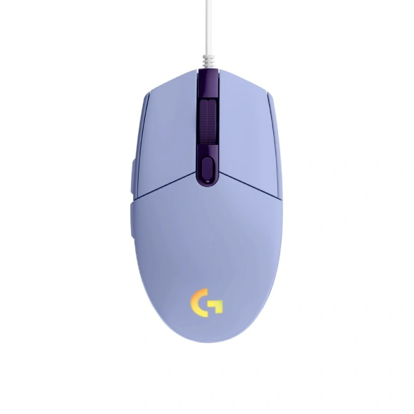 MOUSE LOGITECH USB G203 LIGHTSYNC LILAC