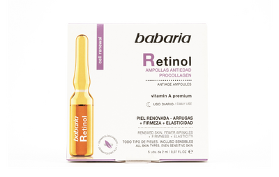 Babaria, Ampollas de retinol