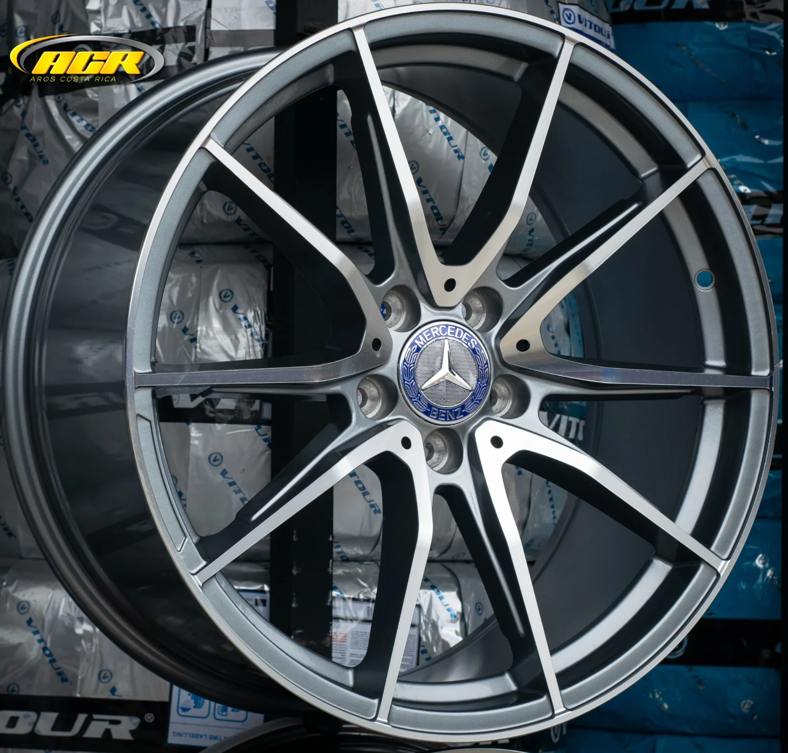 AD95HG-23 19X8 5X112 ET45 CB 66.56 + AD95HG-24 19X9 5X112 ET45 CB 66.56