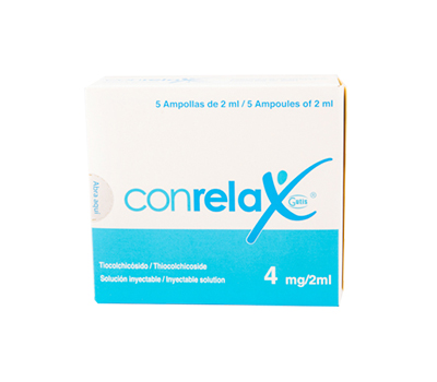 CONRELAX 4 MG / 2 ML INYECTABLE