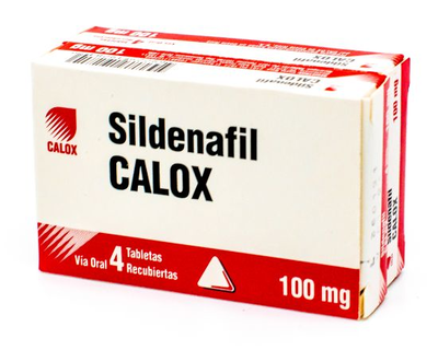 Sildenafil Calox, 100 mg, 4 tabletas (Oferta1+1)