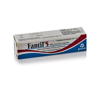 FANTIL 5 ORAL NIÑOS 1 ML