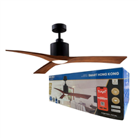 Ventilador Techo 52" Led Smart Hong Kong 3 k 20 W