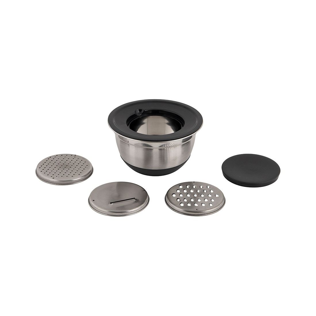 Bowl rallador acero inoxidable 20cm 3pcs