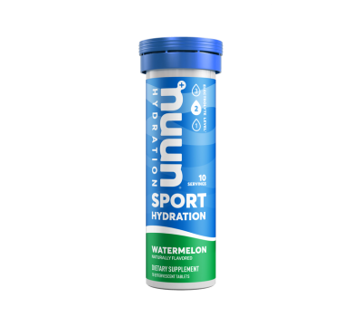 NUUN HYDRATION ELECTROLITOS WATERMELON 10 PASTILLAS EFERVESCENTES