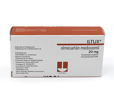 ILTUX 20 MG TABLETAS VIA ORAL