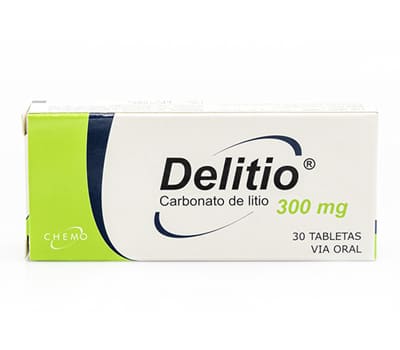 DELITIO 300 MG 30 TABLETAS