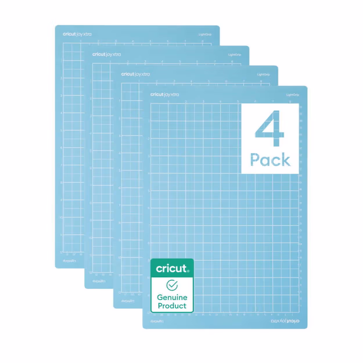 CRICUT JOY TAPETE LIGHTGRIP – 8.5X11″ – 4 PACK