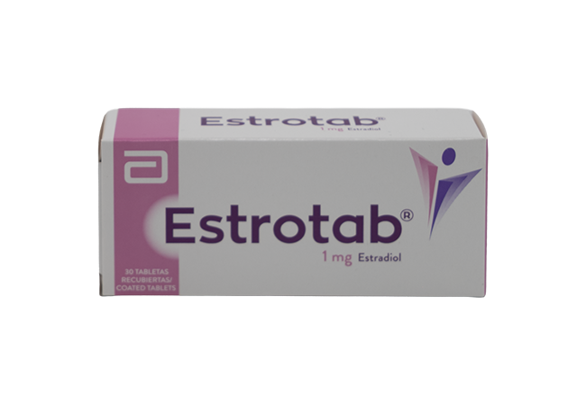 ESTROTAB 1 mg x 30 TABLETAS