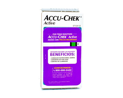 Accu-Chek Active 50 tiras