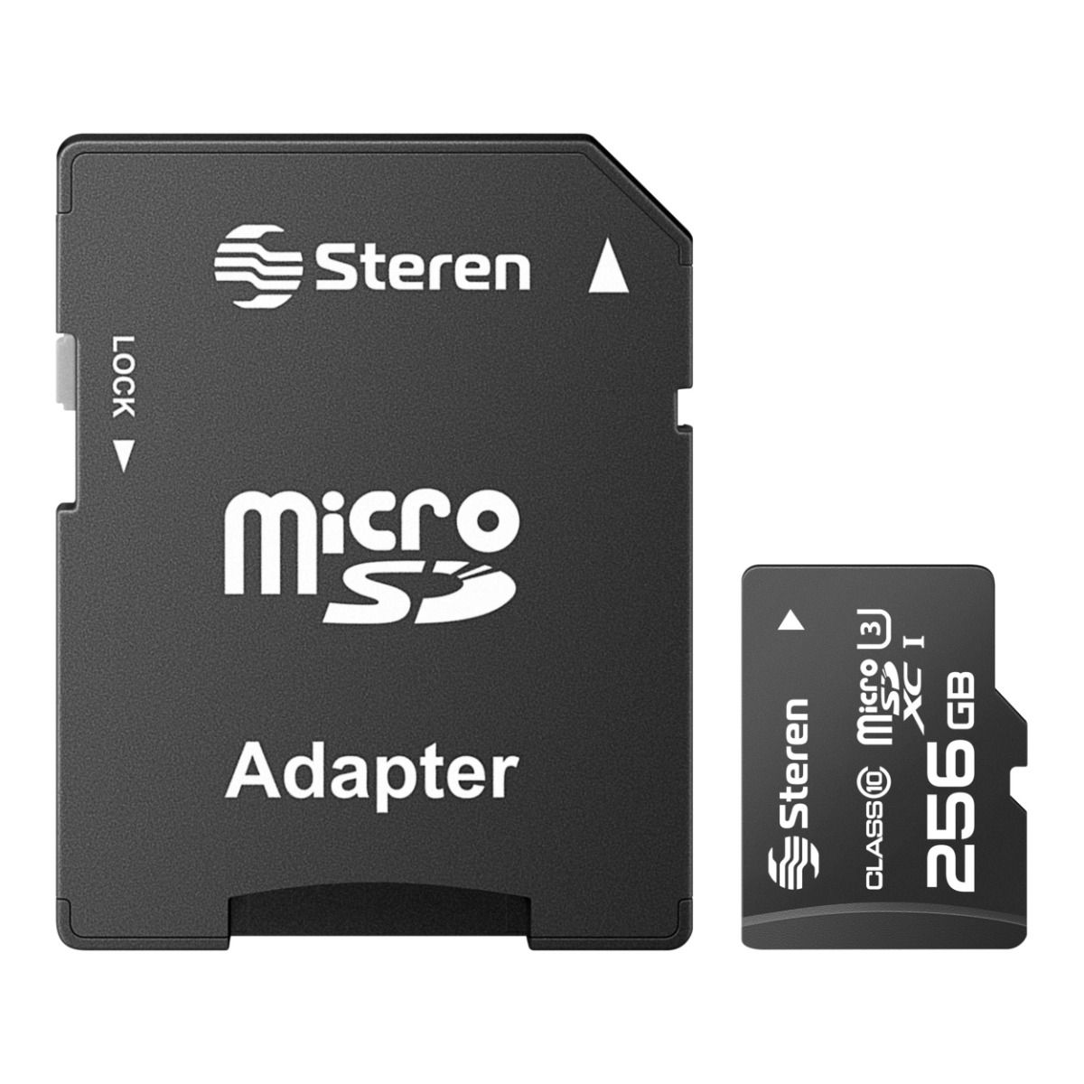 Memoria microSD XC de 256 GB, clase U3, V30, A2, con adaptador SD