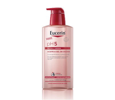EUCERIN PH5 ACEITE GEL BAÑO 400ML