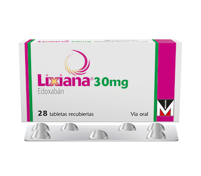 LIXIANA 30 MG TABLETAS VÍA ORAL