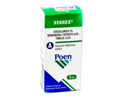 Xegrex solucion oftalmica 5ml