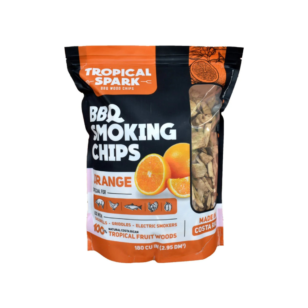Astillas para bbq 800g orange tropical spark
